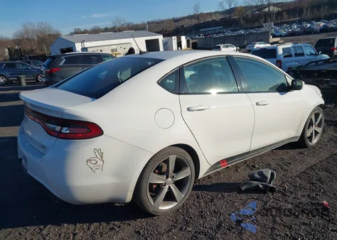2014 Dodge Dart Gt from USA, damaged, VIN 1C3CDFEB0ED683448